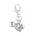 Heart Shape Bride To Be 2018 Keyring
